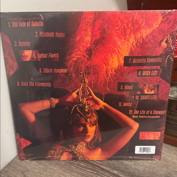 🧡 The Life of a Showgirl Vinyl Record - Picture 3 of 4